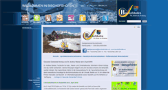 Desktop Screenshot of bischofshofen.at